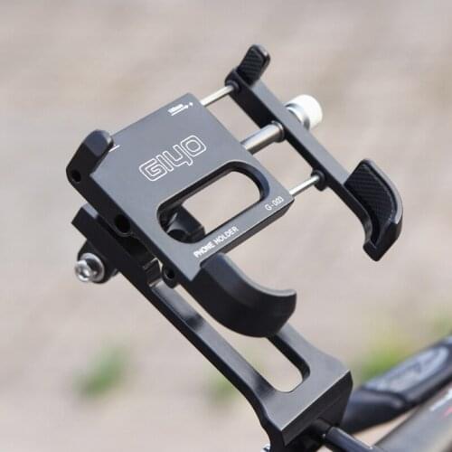 GIYO G-003 Road Bicycle Accessories Mobile Phone Holder for Mountain Bike Handlebar Aluminum Alloy Cellphone Bracket