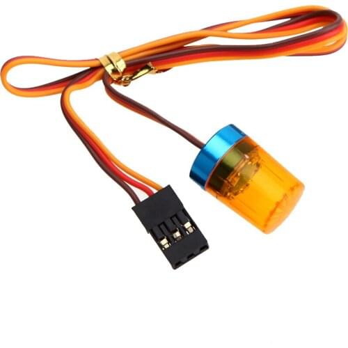 AX-510Y RC Car Parts Multi-function LED Light Lamp Flashing Fast-slow Rotating Mode for 1/10 1/8 1/12 1/16 RC Car Truck