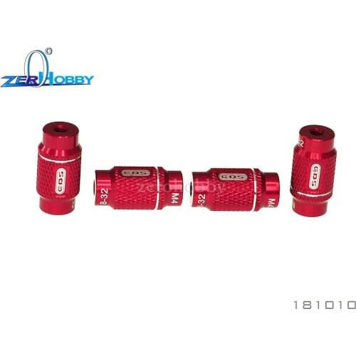 ED181010 4mm & 3/32" ALU NUT FOR 1/10 SET-UP SYSTEM (4) TOOLS