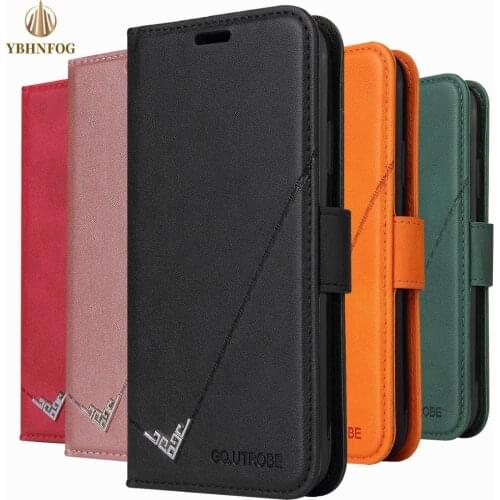 Leather Flip Case For Huawei P Smart 2021 P20 P30 P40 Lite E Y5P Y7P Y8P 2020 Y6 Pro 2019 Honor 8A 9C 10 Lite Wallet Stand Cover