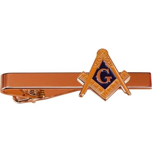 Masonic Compasses Freemason Mason Tie Clip