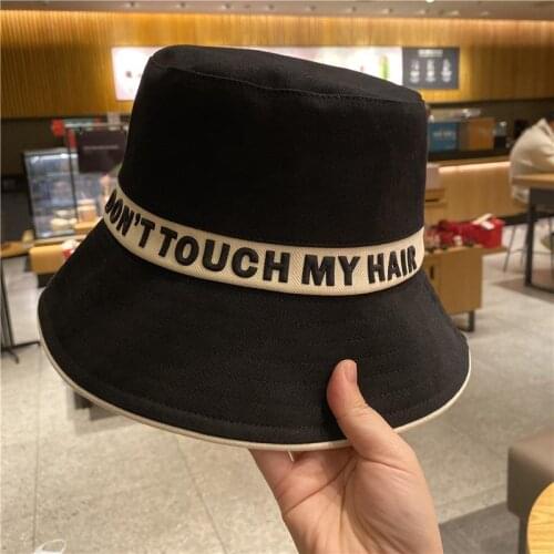 Unisex Summer Foldable Bucket Hat Woman Solid Color Hip Hop Wide Brim Beach UV Protection Round Top Sunscreen Fisherman Cap