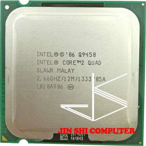 Intel Core 2 Quad Q9450 Processor 2.66GHz 12MB 1333MHz LGA 775 cpu