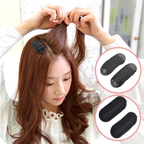Fluffy Bb Hair Clip For Women 2 Pieces/set Bb Hair Clip Hair Fluffy Mat Roots Pad Sponge Hair Care & Styling Tools