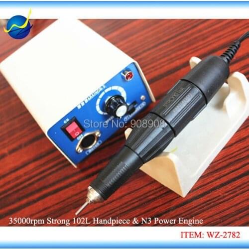 220V / 110V Dental Lab Marathon Mighty Micromotor Korea Original Strong 102L Handpiece 35K UNIT Jewelry Beauty Wood Carving