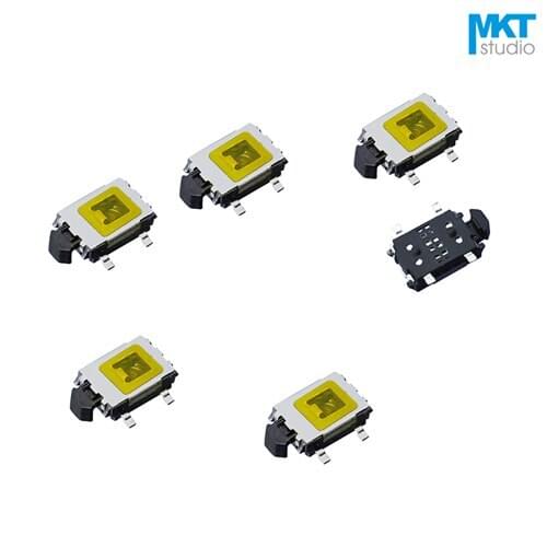 3000Pcs/Reel 6.4mmx4.2mm Tortoise Type SMD Micro Push Button Tactile Tact Electronic Switch