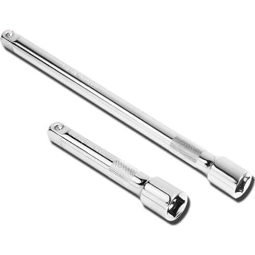 1pc 3/8 1/2 Inch Drive Extension Bar Ratchet Socket Wrenches Extender Drive Hand Tool 75mm 150mm Long Adjustment Tool