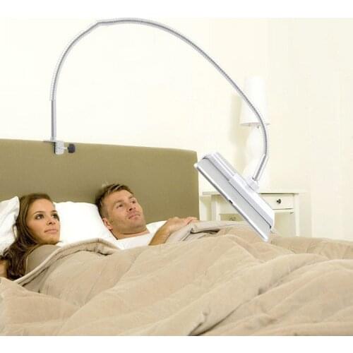 120cm Long Arm Rotation Metal 3.5-10.5 inch Tablet Phone Stand for ipad air mini/pro Lazy Bed Table Bracket Holder for iPhone