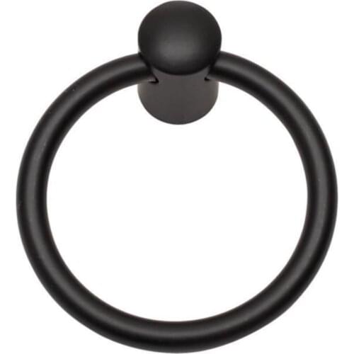 5 Adet Halka Sarkaç Siyah 6cm Çapında Çekmece Dolap Mobilya Kulpları Bablife-5-Halka-Siyah-65mm