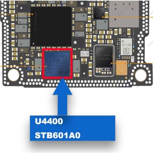 5PCS/LOT STB601A0 STB601AO U4400 Face ID LDO IC For iPhone 11 11 PRO 11 PRO MAX XS XSMAX Dot Projector Control IC Chip