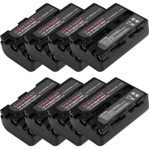 Bateria NP-FM50 NP FM50 FM55H battery Pack for Sony NP-FM51 NP-FM30 NP-FM55H DCR-PC101 A100 Series DSLR-A100