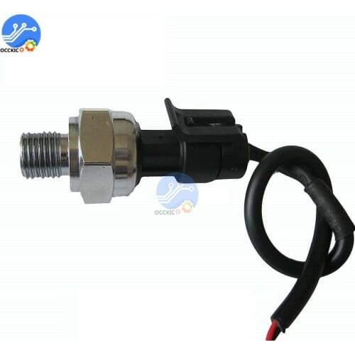 DC 5V G1/4 Pressure Sensor Transmitter Transducer 1.2 MPa 174 PSI For Water Gas Oil 0-1.2MPa Stainless Steel Switch