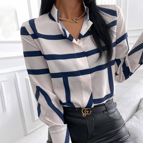 Женские стильные рубашки Gefevoqe China At AliExpress