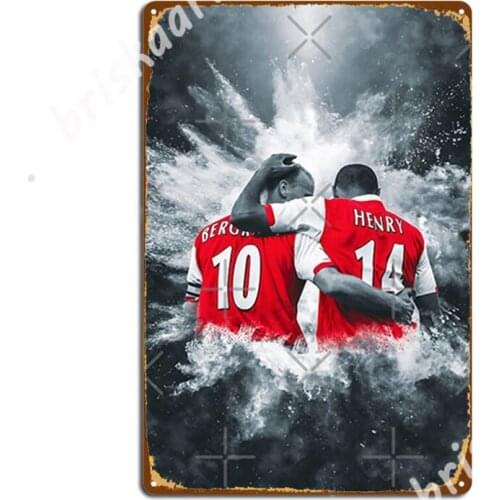 Henry Bergkamp Painting Illustration Metal Signs Kitchen Custom Wall Decor Club Party Tin sign Posters
