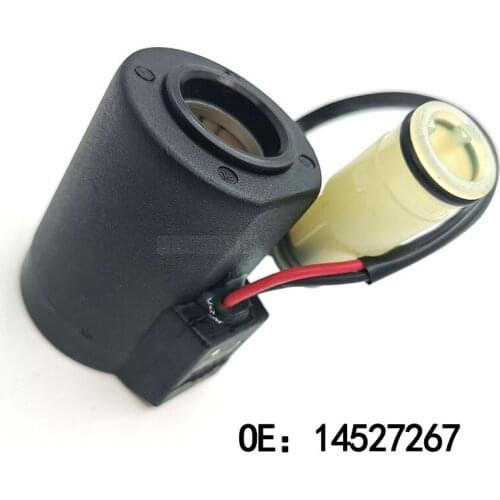 New 14527267 excavator accessories suitable for EC140B 210B 360B 480B solenoid valve coil old coil VOE14527267