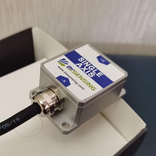 BWK215S Bus Single Axis Inclinometer Tilt Angle Sensor with Accuracy 0.2 Resolution 0.02 Degree and CAN Output position sensor