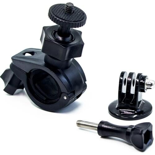 Rotatable Bicycle Handlebar Mount Motorbike Clip Tripod For Gopro Hero 7/6/5/4/3 SJCAM SJ4000 Xiaomi Yi 4k Action Camera