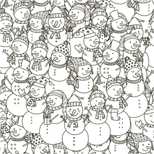 AZSG Winter Snowman Background Clear Stamps For DIY Scrapbooking/Card Making/Album Decorative Silicone Stamp Crafts