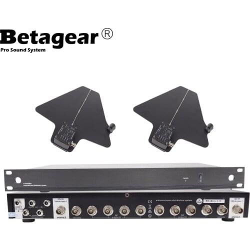 Betagear UA844 Antenna Distributor Amplifier 4 Channels Signal Professional Amplifier Antenna Distributor System