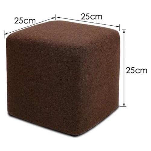 25*25*25CM Modern Washable Stool Fashion Children Shoes Stool Living Room Sofa Stool