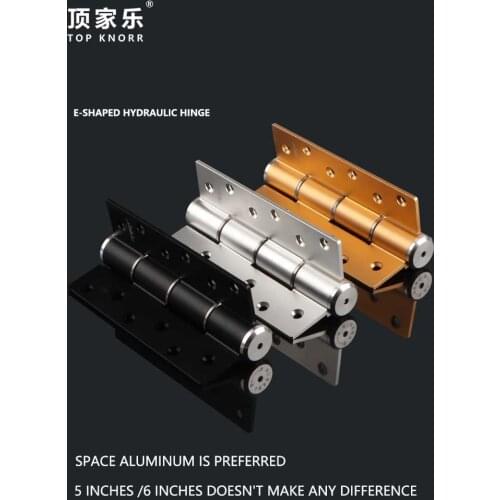 5 "invisible door hinge hydraulic damping buffer automatic door closing device multifunctional secret door spring hinge