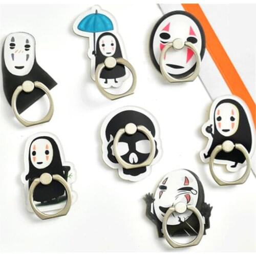 UVR 360 Degree Finger Ring Halloween Gift Ghost Skull Stand Holder Mobile Phone Holder Stand For iPhone Xiaomi Huawei All Phone