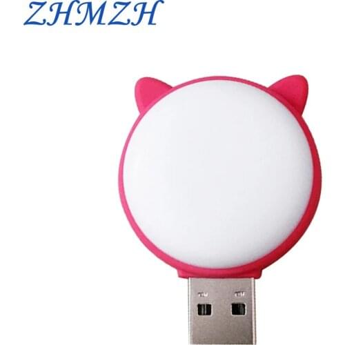 ZHMZH Mini Night Light Lovely Atmosphere Lamp LED Portable Book Light Cute Reading Lamp Desk Lamp For Working Outdoor Camping
