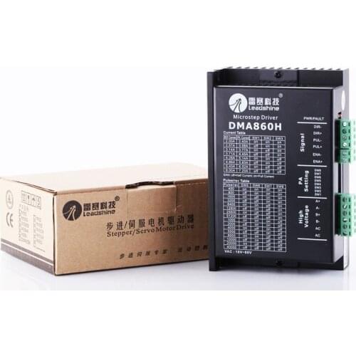 18VAC-80VAC,2.4A-7.2A leadshine mh860h driver motor de passo for nema23/name34/nema42