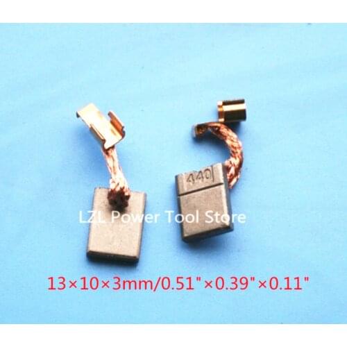 2 Pairs Carbon Brushes 194427-5 for MAKITA 440 18V 14.4V BFS440 194159-4 195021-6 CB-448 CB-436 CB-440 BDF440 BDF441 BDF442