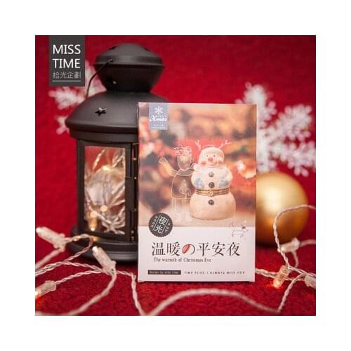 30sheets/LOT The Warmth Of Christmas Postcard /Greeting Card/wish Card/Kids Chrismas Gift