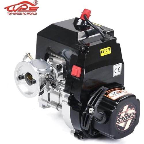 71CC 2-stroke 4 Bolts Engine with Walbro WJ71 Carb and NGK Spark Plug for Losi 5ive-t Rovan LT KM X2 TRUCK RC CAR Parts