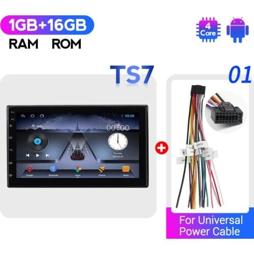 Navitree Android 7 Inch 2 Din Universal Car Radio GPS Multimedia Unit Player For Volkswagen Nissan Hyundai Kia Toyata CR-V