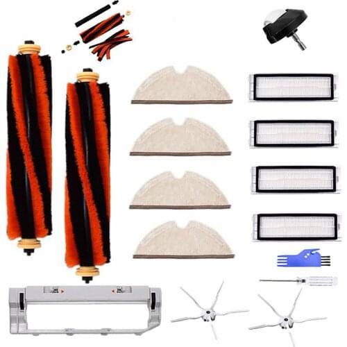 Side Brushes Main Brushes Filters Wool Strip Universal Wheel for Xiaomi Roborock S50 S51 S55 S5 Max Sweeping Robot Accessories