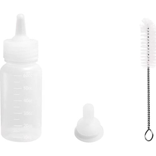 Nursing Feeding Bottle Nursing Puppy Dog Bottle Wholesale Pet Bottle 60ml Size Dog Feeding Milk Bottle