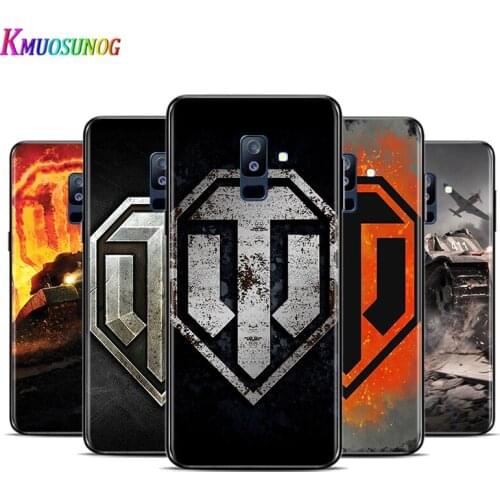 Cool World Of Tanks Game For Samsung Galaxy A9 A8S A8 A7 A6S A6 A5 A3 A750 Plus 2018 2017 2016 Star Black Phone Case