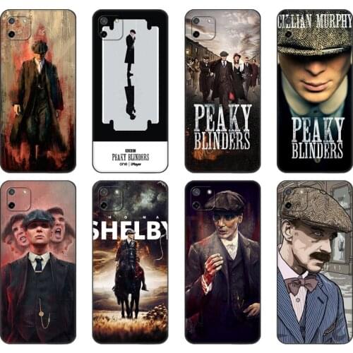 Black tpu Case For OPPO Realme C11 Case For Realme C 11 RealmeC11 Back RMX2185 Case Bumper Peaky Blinders TV Show Series Art