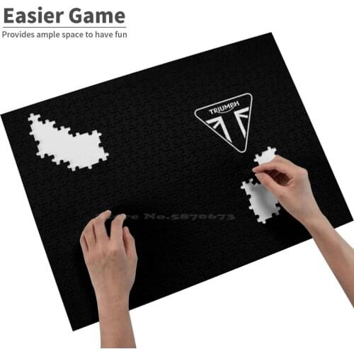 Patch Rider Jigsaw Puzzle ChildrenS Educational Toys Gift Adult Hobby Game Toy Patch Buell Motor Black Moto Guzzi Sport