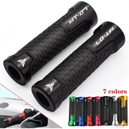 For YAMAHA MT07 MT-07 mt07 MT09 MT-09 mt09 MT03 MT-03 mt03 Universal 7/8'' 22MM Motorcycle Handlebar Grips Hand Bar Grip