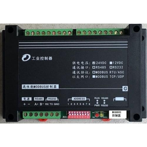12/6 way relay control output module Modbus protocol RTU unit 220V 5A contact capacity equipment