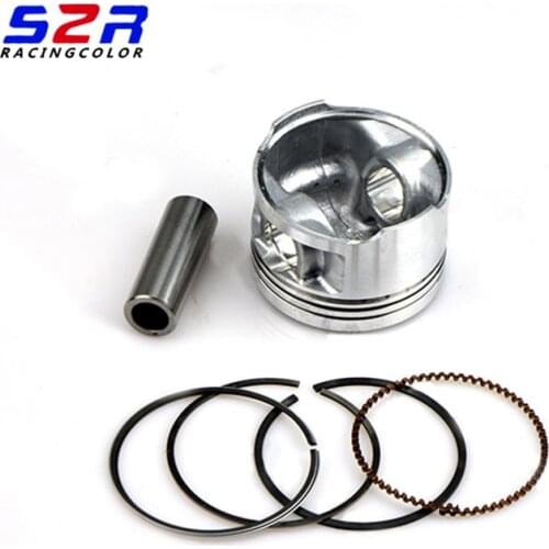 Motorcycle 54mm Piston 15mm Pin Ring 1.0*1.0*2.0 mm Gasket Set For Yamaha YBR125 YBR 125 125cc Engine accessories