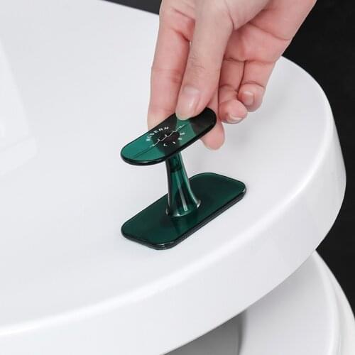 Toilet lid lifter household non-dirty hand anti-dirty portable flip device bathroom toilet lift lid handle
