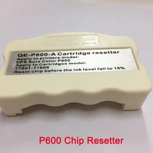 Vilaxh P600 Chip Resetter for Epson Surecolor SC- P600 Printer Cartridge Resetter for epson surecolor p600 T7601 - T7609