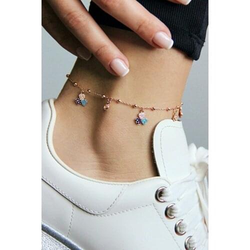 Argentum Concept-Clover Figured Silver Bulk Bangle-H003601