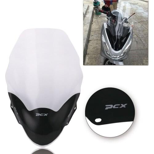 Windshield Windscreen For Honda PCX125 PCX125 150 2013-2017 14 15 16 Motorcycle Accessories Wind Deflectors