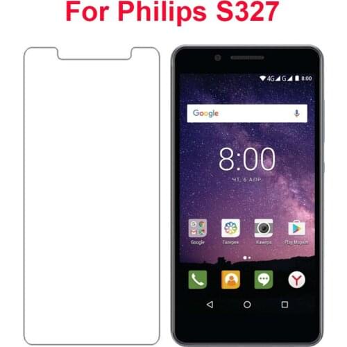 Tempered Glass For Philips S327 Case Screen Protector 2.5 9h Safety Protective Glass Front Film on S 327 S327 Cover Glass