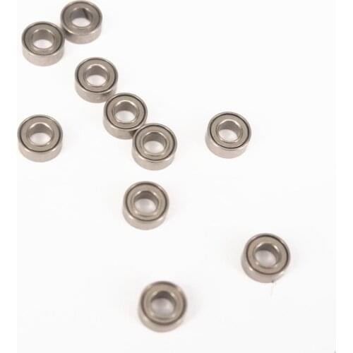 10)MR62ZZ 2x6x2.5mm P0 ABEC1 Deep Groove Ball Miniature Bearing Gcr15