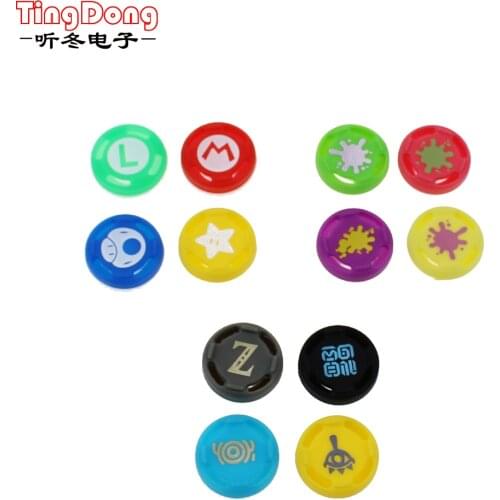 4 pcs Nintend Switch Pro Controller Silicone Analog Thumb Stick Grips for Nintend Switch PRO/PS4/PS3/XBOX ONE Controller