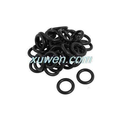 50 Pcs 20mm x 3 5mm Nitrile Rubber O Ring NBR Seals Gaskets Black
