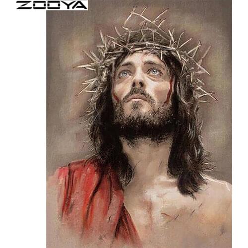 5D Diamond Painting Full Drill Square Religion Diamond Mosaic Jesus DIY Diamond Embroidery Jesus Church Wall Decor SF613