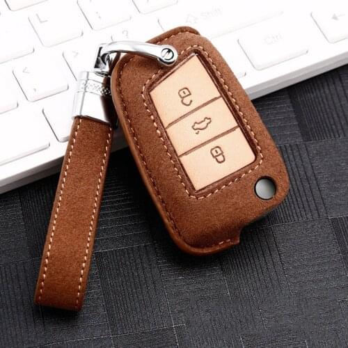 Car Key Remote Case Cover For Volkswagen VW Golf 7 mk7 Seat Ibiza Leon FR 2 Altea Aztec For Skoda Octavia Protection